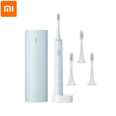 Xiaomi Mijia Sonic Electric Toothbrush T500C Wireless Induction Charging Waterproof Gift Package with Storage Box 4 Brush Head