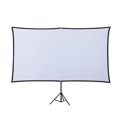 H100 16:9 Portable Foldable Multifunction Projector Screen Home Cinema HD Projection Curtain Screen