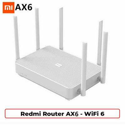 Xiaomi Redmi Router AX6 WiFi 6 6-Core 512M Memory Mesh Home IoT 6 Signal Amplifier 2.4G 5GHz Both 2 Dual-Band OFDMA
