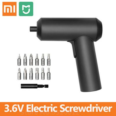 Xiaomi Mijia Electric Screwdriver 3.6V Portable With 12Pcs S2 Screw Bits 2000mah Rechargeable Screw Driver Home Tools