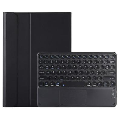 Y0N5-A For Xiaomi Tablet 5 & Tablet 5 Pro TPU shell sheep fine grain round cap with touch Bluetooth keyboard leather case