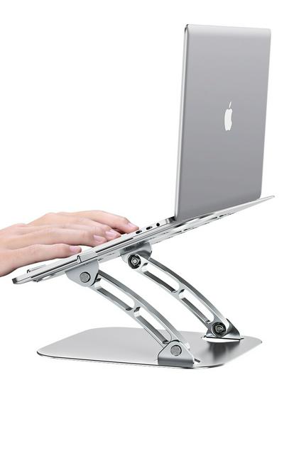 Two-hole Lifting Notebook Stand Desktop Office Portable Lazy Folding Laptop Holder