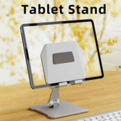 Tablet Stand Folding Aluminum Alloy Desktop Bracket Lazy Portable Multi-angle Adjustment Phone Holder