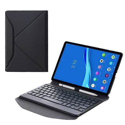 ( BM10 ) For Lenovo M10 plus 10.3 inch triangle rear support bluetooth keyboard holster