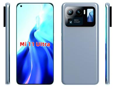 For Xiaomi Mi 11 Ultra Transparent Shockproof Scratch Resistant Soft TPU Back Cover Case