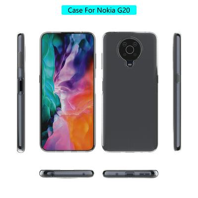 For Nokia G10/G20 Transparent Shockproof Scratch Resistant Soft TPU Back Cover Case