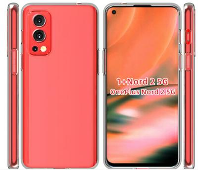 For OnePlus Nord 2 5G Transparent Shockproof Scratch Resistant Soft TPU Back Cover Case