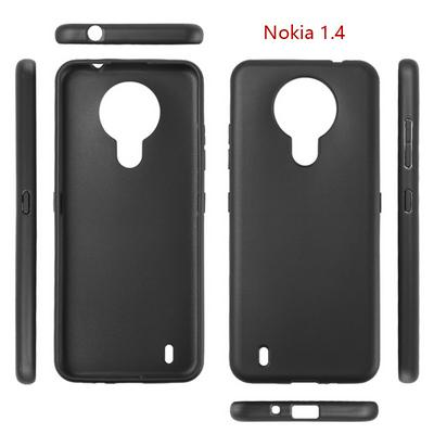Extra Thinness Premium Shockproof Frosted Anti-Scratches All-Inclusive Flexible TPU Cover Case for Nokia 1.4