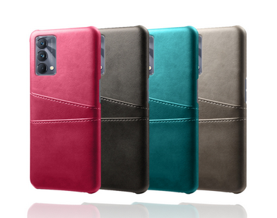  Suitable for oppo realme GT calf pattern card protective sleeve