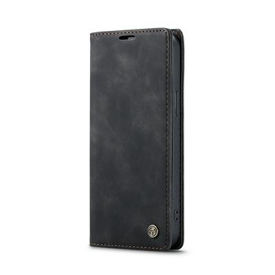 For iPhone 13 Pro Solid Color Flip Leather Case with Stand & Card Slot Function