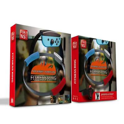 Switch Game Fitness Ring Adventure NS Ring Fit Yoga Fitness Ring + Leg Strap Somatosensory Sports Game Accessories Set