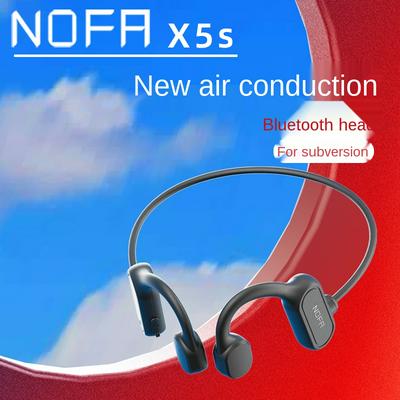 Nofa X5s TWS 5.0 Wireless Bluetooth Headphones Sports Running Bone Conduction Ear Hook Earpheons Waterproof Long Standby