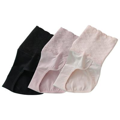 3PCS High Waist Underwear Women's Cotton Tummy Control Panties Seamless Comfy Postpartum Briefs
