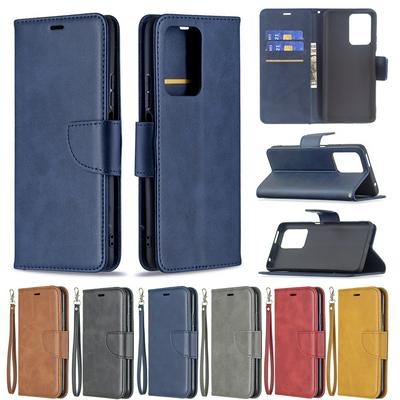 For Xiaomi 11T Solid Color Sheep Pattern Scratch Resistant Wallet Leather Case with Card Slots&Stand Function