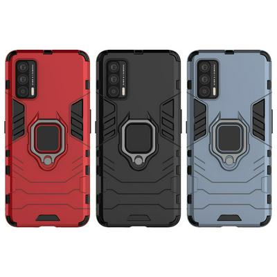 For Vivo V15 Black Panther 2 in 1 Detachable Magnetic Attraction Shockproof with Stand Hard PC + Soft TPU Back Cover Case