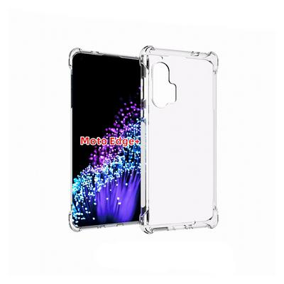 Anti-Fingerprint Non-Slip Waterproof Four Corners Shockproof Transparent Soft TPU Back Cover Protective Case for Motorola Edge+ 