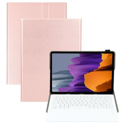A970 Ultra-thin Split Bluetooth Keyboard Leather Case For Samsung Tab S7 FE T730/T736 & S7 Plus T970/T975
