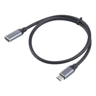 USB-C / Type-C Male to USB-C / Type-C Female Adapter Cable, Cable Length: 50cm	