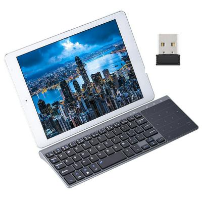 2.4G MC-41AG Wireless Computer Keyboard Multi Function Touchpad 59 Key Small Keybord Office Keypad With Touch Pad Receiver