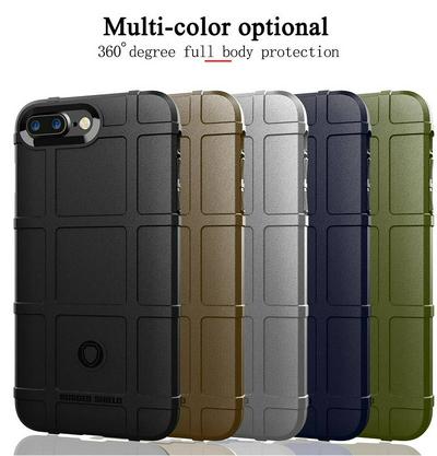 For iPhone 7 Plus/8 Plus Extra Thinness Detachable Shockproof Frosted Anti-Scratches All-Inclusive Flexible TPU Cover Case 