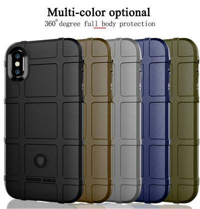 For iPhone XS Extra Thinness Detachable Shockproof Frosted Anti-Scratches All-Inclusive Flexible TPU Cover Case 