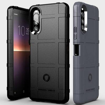 For Sony Xperia 10 II Extra Thinness Detachable Shockproof Frosted Anti-Scratches All-Inclusive Flexible TPU Cover Case 