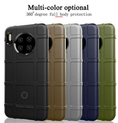 For Huawei Mate 30 Rugged Shield Detachable Shockproof Frosted All-Inclusive Flexible TPU Cover Case 