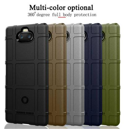 For Sony Xperia 10 Plus Extra Thinness Detachable Shockproof Frosted Anti-Scratches All-Inclusive Flexible TPU Cover Case 