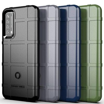 For Huawei P smart 2021 Rugged Shield Detachable Shockproof Frosted All-Inclusive Flexible TPU Cover Case