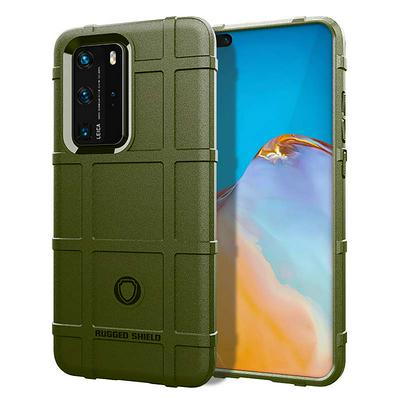For Huawei P40 Pro Rugged Shield Detachable Shockproof Frosted All-Inclusive Flexible TPU Cover Case 