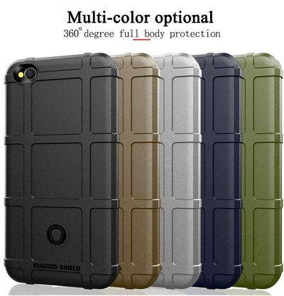 For Xiaomi Redmi GO Rugged Shield Detachable Shockproof Frosted All-Inclusive Flexible TPU Cover Case 