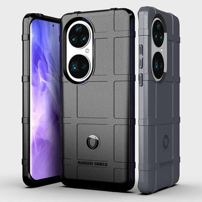 For Huawei P50 Pro Rugged Shield Detachable Shockproof Frosted All-Inclusive Flexible TPU Cover Case 