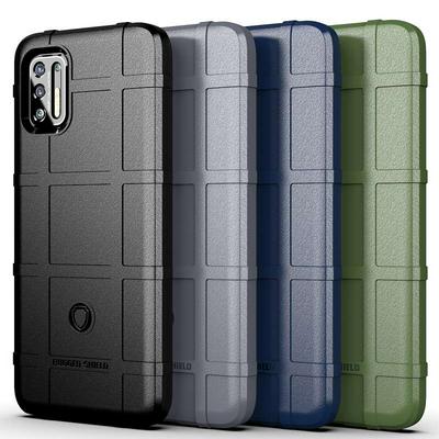 For Motorola Moto G Stylus (2021) Rugged Shield Detachable Shockproof Frosted All-Inclusive Flexible TPU Cover Case 