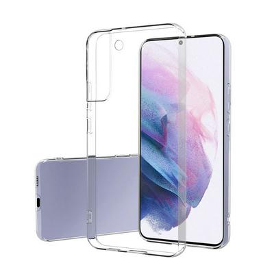 For Samsung Galaxy S22 Plus Transparent Shockproof Scratch Resistant Soft TPU Back Cover Case