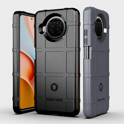 For Xiaomi Redmi Note 9 Pro 5G Rugged Shield Detachable Shockproof Frosted All-Inclusive Flexible TPU Cover Case 