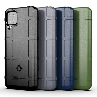 For Samsung Galaxy M12 Rugged Shield Detachable Shockproof Frosted All-Inclusive Flexible TPU Cover Case