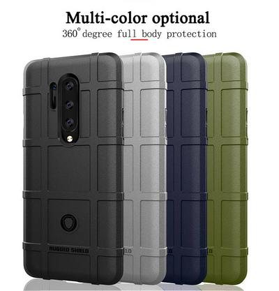 For OnePlus 8 Pro Rugged Shield Detachable Shockproof Frosted All-Inclusive Flexible TPU Cover Case
