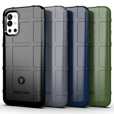 For OnePlus 9R Rugged Shield Detachable Shockproof Frosted All-Inclusive Flexible TPU Cover Case