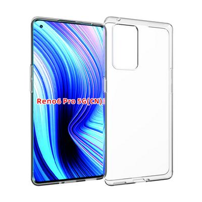 Precise Cut-Out Ultra Clear Flexible TPU Phone Cover Case for Oppo Reno6 Pro 5G