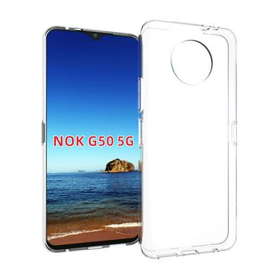 Precise Cut-Out Ultra Clear Flexible TPU Phone Cover Case for Nokia G50