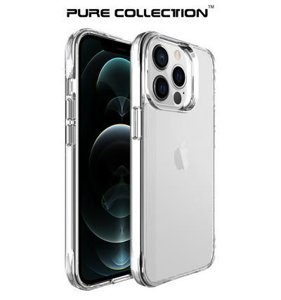 For iPhone 13 Pro Max Crystal Clear Anti-drop and Scratchproof Hard PC+TPU Frame Phone Case