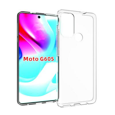 Precise Cut-Out Ultra Clear Flexible TPU Phone Cover Case for Motorola Moto G60S
