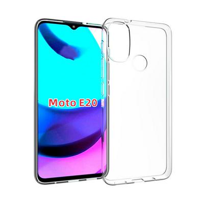Precise Cut-Out Ultra Clear Flexible TPU Phone Cover Case for Motorola Moto E20