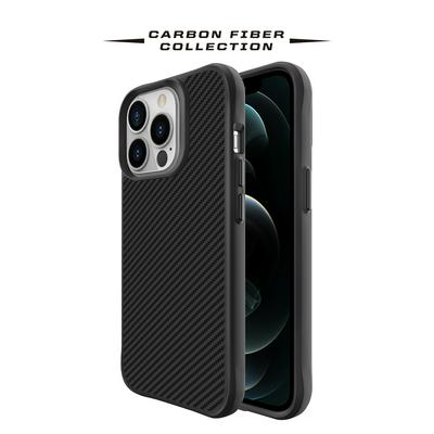 For iPhone 13 Pro Carbon Fiber Texture Shockproof and Scratchproof Hard PC+TPU Phone Case