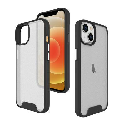 For iPhone 13 New Soft Shield Series Anti-fingerprint and Anti-drop Hard PC+TPU Phone Case