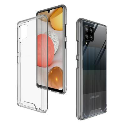 For Samsung Galaxy A42 5G Anti-fall Space Shell Transparent PC+TPU Phone Case