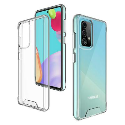 For Samsung Galaxy A52 5G Anti-fall Space Shell Transparent PC+TPU Phone Case