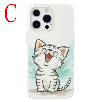 For iPhone 13 Pro Luminous Pattern Shockproof TPU Phone Protective Case