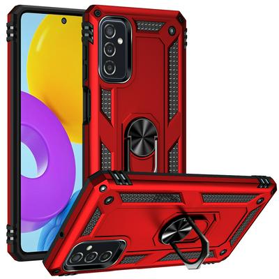 Drop Protection Kickstand Case for Samsung Galaxy M52 5G  Dual Layer Cell Phone Bag Fitted Cover Coque