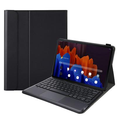 A970-A Samsung Tab S7 FE T730/T736 & S7 Plus T970/T975 Touch Bluetooth keyboard leather case